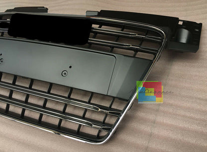 FRONT GRILLE FOR AUDI TT 8J 2006-2014 STT SLINE GRILLE CHROME PROFILES