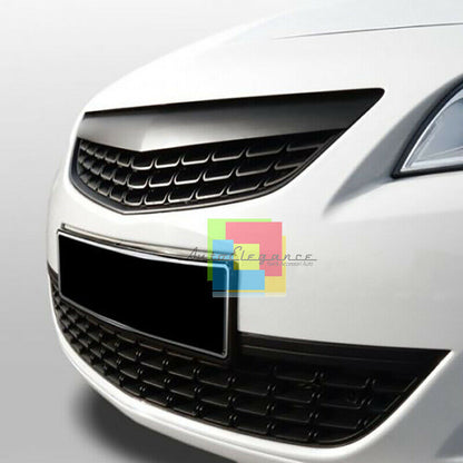 GRIGLIA ANTERIORE NERA SENZA LOGO OPEL ASTRA J 5 PORTE 2009-2012 MASCHERINA