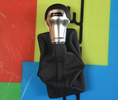 POMELLO CROMATO AUDI Q5 2009-2012 CAMBIO AUTOMATICO IN CUOIO LOOK S-TRONIC