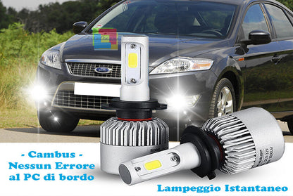 LAMPADE FENDINEBBIA A LED CREE FORD MONDEO 07-14 CAMBUS 6000K BIANCO GHIACCIO