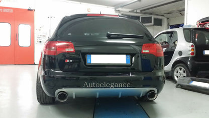 AUDI A6 4F C6 2004 AL 2008 AVANT DESIGN RS6 DIFFUSORE SOTTO PARAURTI AUTOELEGANCERICAMBI