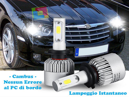 LAMPADE ANABBAGLIANTI LED CHRYSLER CROSSFIRE ISTANTANEO 6000K CREE