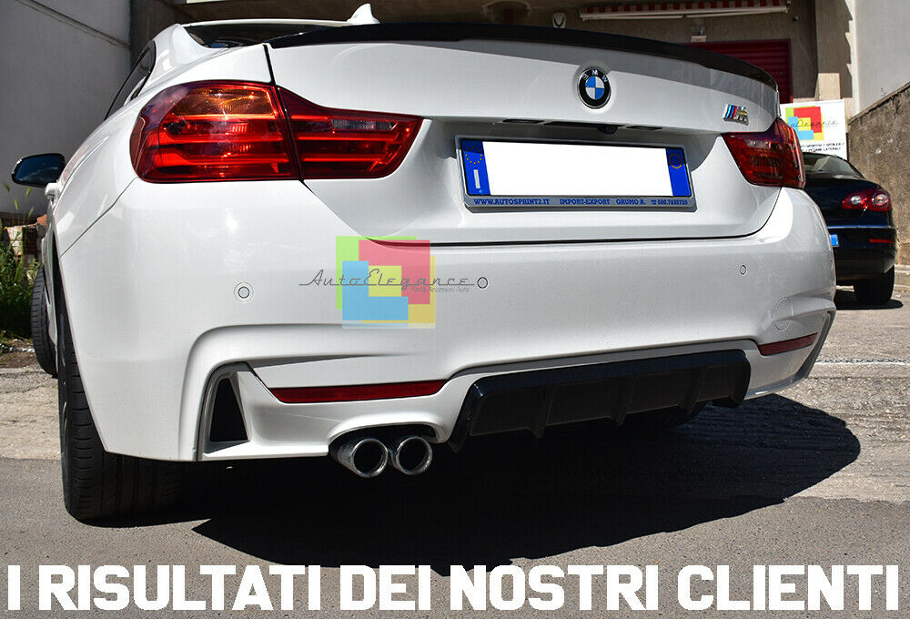 BMW SERIE 4 F32 F33 F36 2013 IN POI SOTTO PARAURTI POSTERE - DIFFUSORE AUTOELEGANCERICAMBI