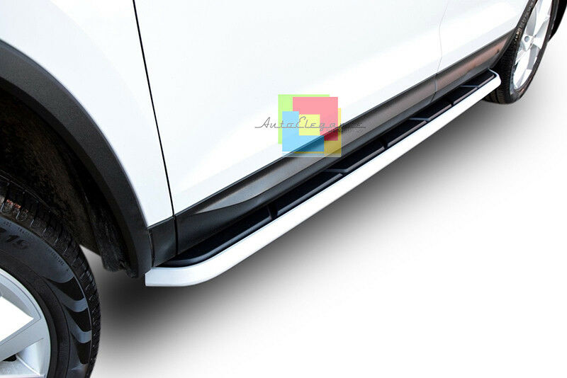 PEDANE LATERALI TOP QUALITA' PER SKODA KODIAQ 2016 IN POI SOTTOPORTA ANTISCIVOLO