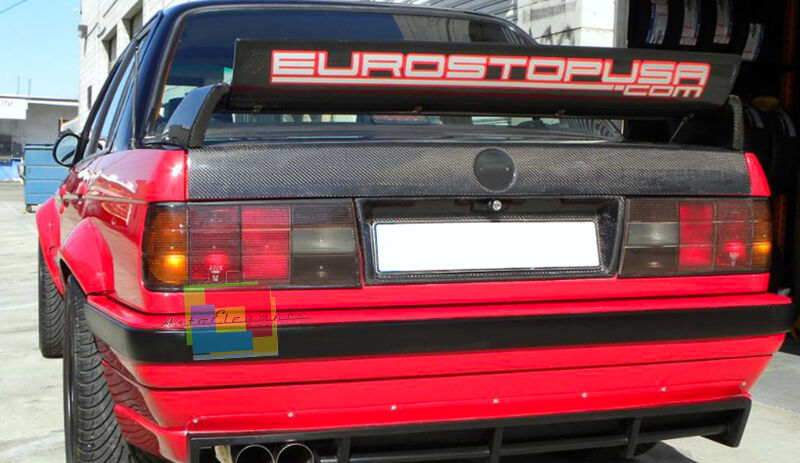 SPOILER POSTERIORE SUL COFANO LOOK EVO BMW E30 1989-1995 NON PER ADATTO M3