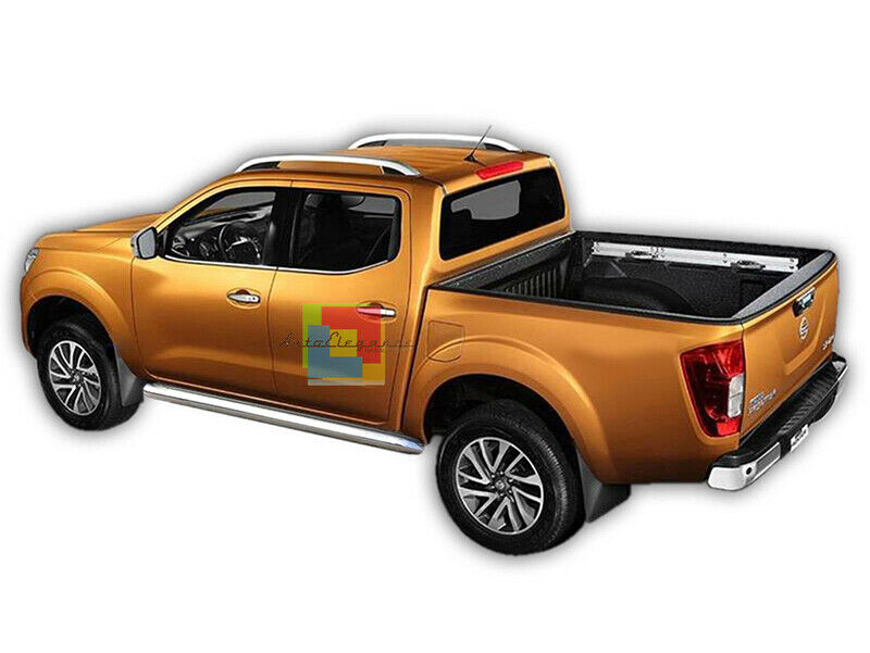 PEDANE LATERALI NISSAN NAVARA NP300 DAL 2015 IN POI SOTTOPORTA LOOK SPORTIVO -