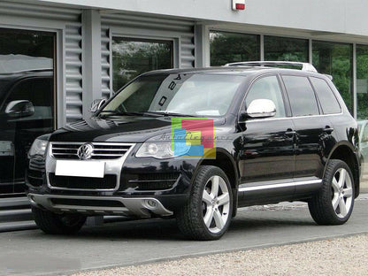 SPOILER SOTTO PARAURTI VW TOUAREG 7L 2006-2010 RESTYLING PROTEZIONE ANTERIORE