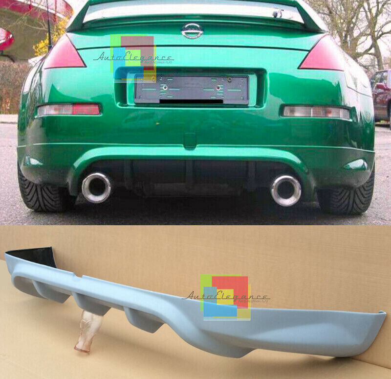 SOTTO PARAURTI NISSAN 350Z DIFFUSORE POSTERIORE DESIGN TUNING