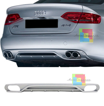 SPOILER SOTTO PARAURTI PER AUDI A4 B8 2007-2012 DIFFUSORE TUNING ABT