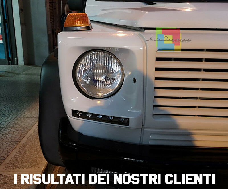 PARAFANGHI ALLARGATI MERCEDES CLASSE G W460 W461 SPOILER PASSARUOTA LOOK AMG