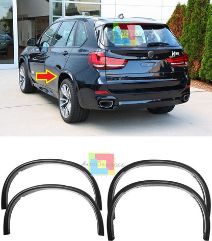 SET 4 PARAFANGHI ALLARGATI PASSARUOTA BMW X5 F15 2014+ LOOK M-SPORT