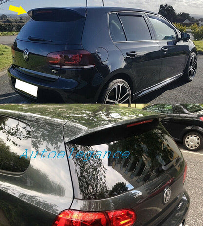 VW GOLF 6 2008-2012 SPOILER SUL LUNOTTO POSTERIORE LOOK ABT NON ADATTO PER GTI