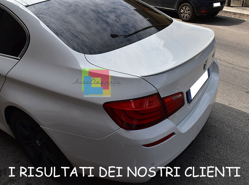 SPOILER POSTERIORE SUL COFANO DESIGN M5 - BMW SERIE 5 F10 BERLINA 2010-2017 .-