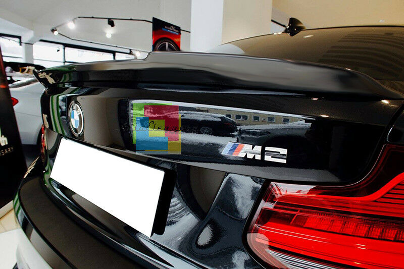 BMW SERIE 2 F22 F23 COUPE CABRIO 2013+ SPOILER POSTERIORE SUL COFANO LOOK M2 AUTOELEGANCERICAMBI