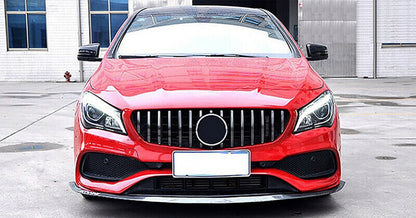MERCEDES CLA W117 2013 AL 2016 GRIGLIA ANTERIORE AMG PANAMERICANA PROFILI CROMAT