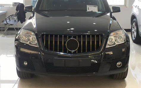 GRIGLIA ANTERIORE MERCEDES GLK 2008-2012 MASCHERINA AMG PANAMERICANA NERA