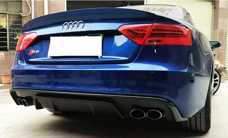 SOTTO PARAURTI DIFFUSORE POSTERIORE AUDI A5 COUPE 2012-2016 PARAURTI SLINE