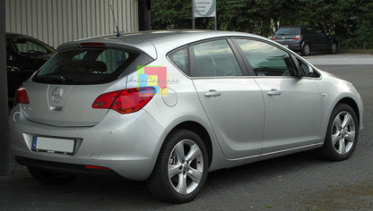 CORNICE FINESTRINI CROMATA OPEL ASTRA J 2010-2014 MODANATURE ADESIVE ACCIAIO AUTOELEGANCERICAMBI