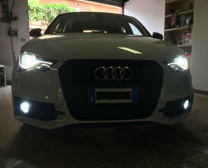 LAMPADE FENDINEBBIA H11 LED CREE RESISTENZA CANBUS 6000K AUDI A1 2009-2014