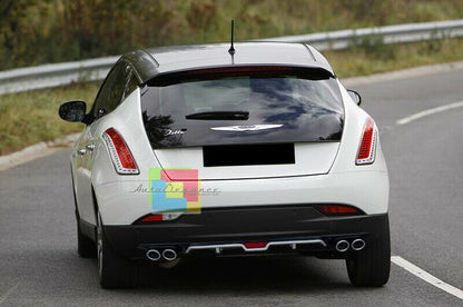 LANCIA DELTA III REAR DIFFUSER UNDER BUMPER FOUR TERMINALS ABS