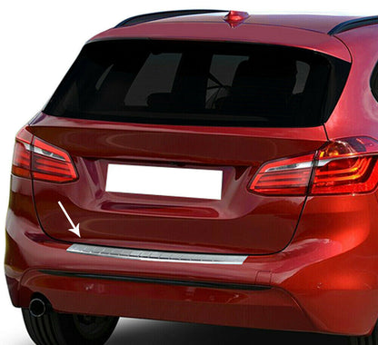 CHROME PLATE REAR HOOD TAILGATE BMW 2 SERIES F45 2013+ STAINLESS STEEL