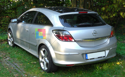 SIDE SKIRTS OPEL ASTRA H 05-10 GTC 3 DOORS UNDER DOOR SPOILER ABS 0074