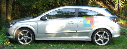 SIDE SKIRTS OPEL ASTRA H 05-10 GTC 3 DOORS UNDER DOOR SPOILER ABS 0074