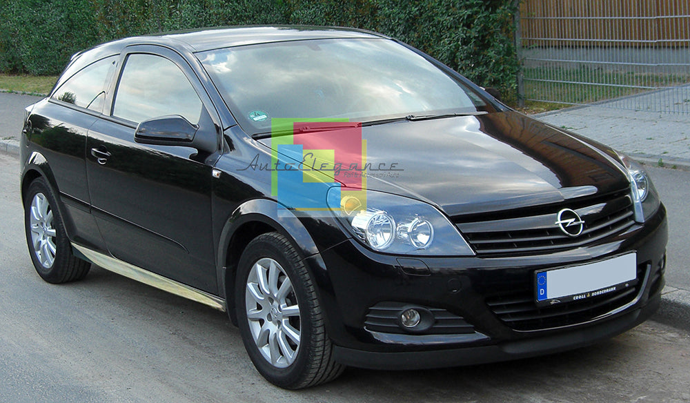 SIDE SKIRTS OPEL ASTRA H 05-10 GTC 3 DOORS UNDER DOOR SPOILER ABS 0074