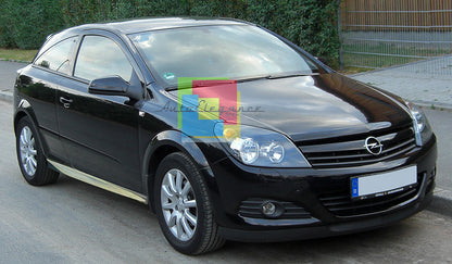 SIDE SKIRTS OPEL ASTRA H 05-10 GTC 3 DOORS UNDER DOOR SPOILER ABS 0074