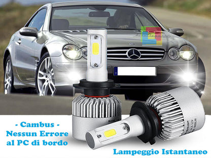 LAMPADE FENDINEBBIA A LED CREE MERCEDES SL R230 CAMBUS BIANCO GHIACCIO