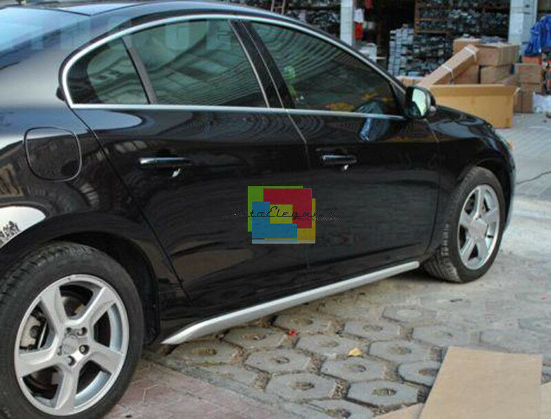 VOLVO V60 S60 2010-2017 SPOILER SIDE SKIRTS UNDER DOOR SPORTY DESIGN