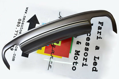 UNDER BUMPER SPOILER FOR AUDI A4 B8 8K 2012-2015 LIFT REAR DIFFUSER S4
