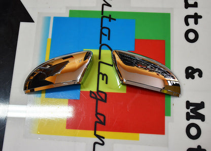 CALOTTE SPECCHI CROMATE COPERTURE SPECCHIETTI PER VW SCIROCCO CC 2008 IN POI AUTOELEGANCERICAMBI