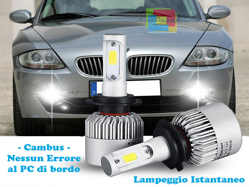 LAMPADE FENDINEBBIA A LED BMW Z4 CAMBUS BIANCO GHIACCIO