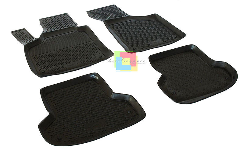 AUDI A3 8P 2005-2012 SPORTBACK SET TAPPETINI AUTO IN GOMMA - TAPPETI TOP - AUTOELEGANCERICAMBI