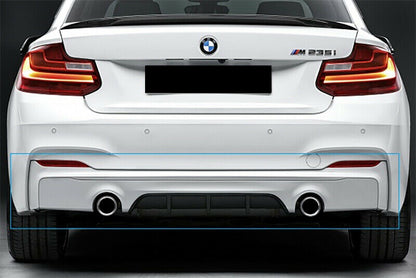 DIFFUSORE POSTERIORE BMW SERIE 2 F22 F23 SOTTO PARAURTI M PERFORMANCE