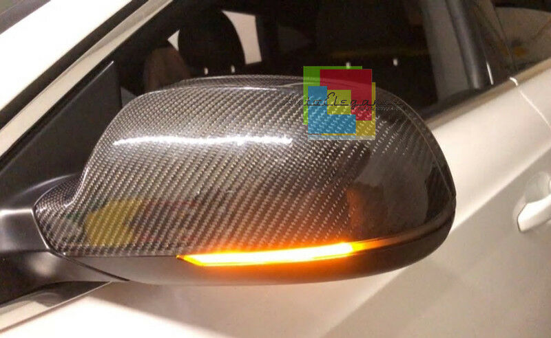 AUDI A4 S4 B8 8K 2012-2015 FRECCE LED DINAMICHE PER SPECCHI LATERALI LOOK FUME AUTOELEGANCERICAMBI