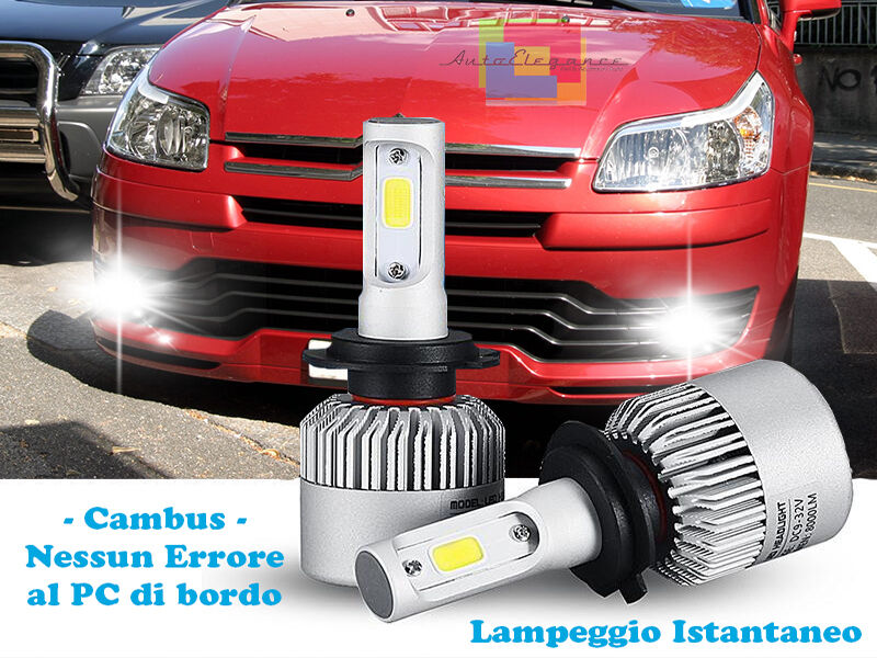 LED FOG LIGHTS CITROEN C4 2004-2010 CAMBUS ICE WHITE CREE