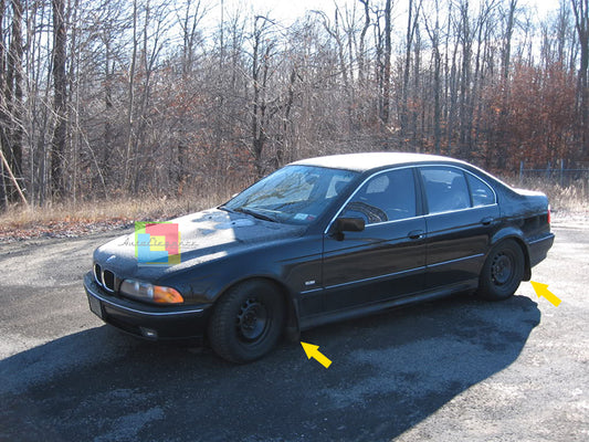 BMW SERIE 5 E39 95-03 BERLINA TOURING CON SCRITTA BMW - PARA SPRUZZI AUTOELEGANCERICAMBI