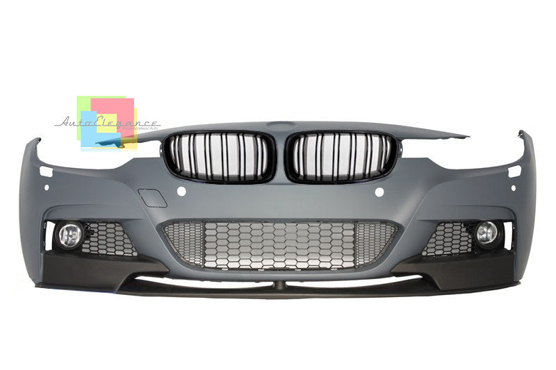 PARAURTI ANTERIORE + GRIGLIE ANTERIORI M PERFORMANCE PER BMW F30 F31 2011+ .-