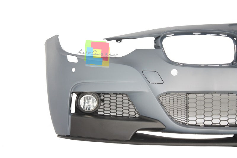 PARAURTI ANTERIORE + GRIGLIE ANTERIORI M PERFORMANCE PER BMW F30 F31 2011+ .-