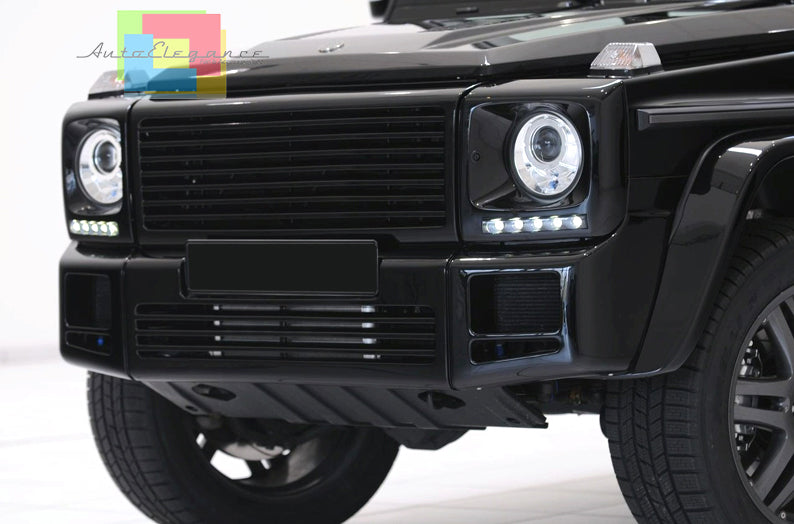 PARAURTI ANTERIORE LOOK AGGRESSIVO AMG PER MERCEDES CLASSE G W463 W460