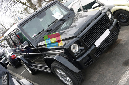 PARAURTI ANTERIORE LOOK AGGRESSIVO AMG PER MERCEDES CLASSE G W463 W460