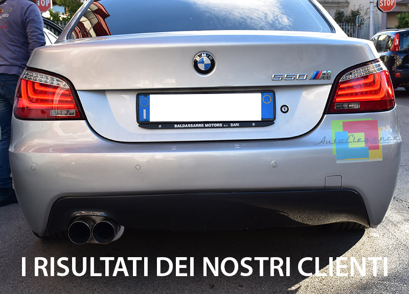FARI POSTERIORI A LED ROSSO 3D - BMW SERIE 5 E60 2003-2007 FANALI LIGHTBAR