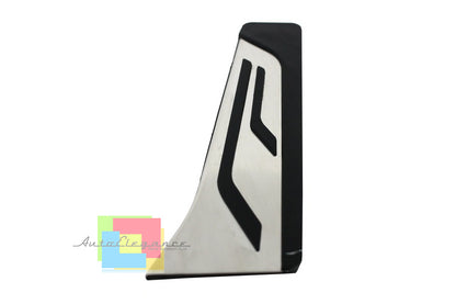PEDALIERA CAMBIO AUTOMATICO BMW SERIE 3 E46 - INOX GOMMA ANTISCIVOLO
