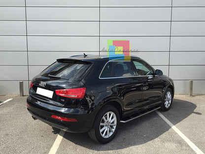 PEDANE LATERALI SOTTO PORTA AUDI Q3 8U 2011+ LOOK SPORTIVO - ACCIAIO INOX