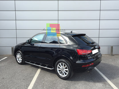 PEDANE LATERALI SOTTO PORTA AUDI Q3 8U 2011+ LOOK SPORTIVO - ACCIAIO INOX