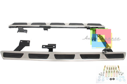 PEDANE LATERALI SOTTO PORTA AUDI Q3 8U 2011+ LOOK SPORTIVO - ACCIAIO INOX