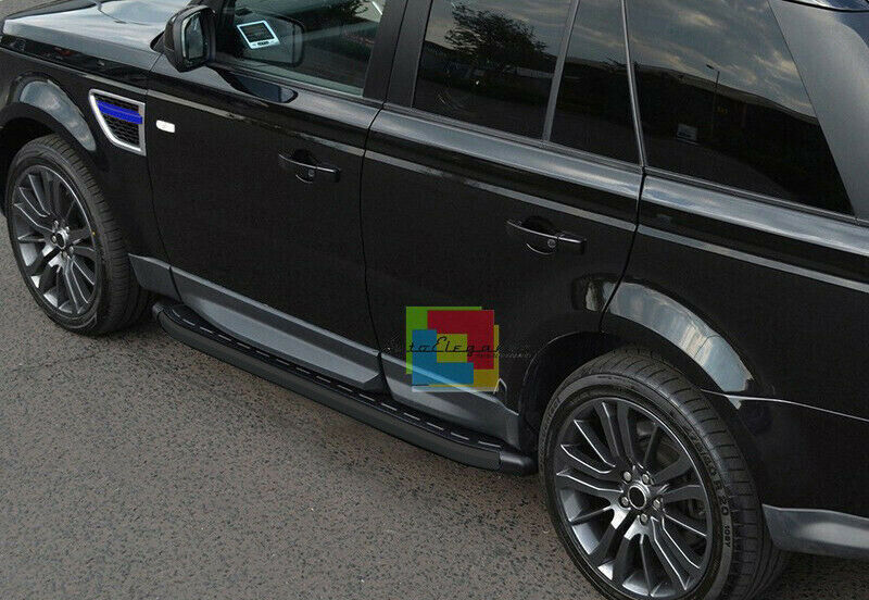 PEDANE LATERALI LAND ROVER RANGE ROVER SPORT 2005-2012 SOTTOPORTA NERO - NEW