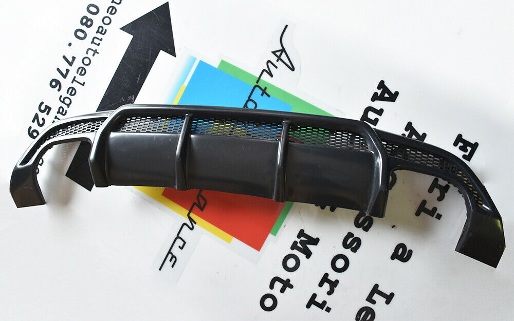 DIFFUSORE AMG PER MERCEDES CLASSE A W176 2012-2018 POSTERIORE ABS AMG A45